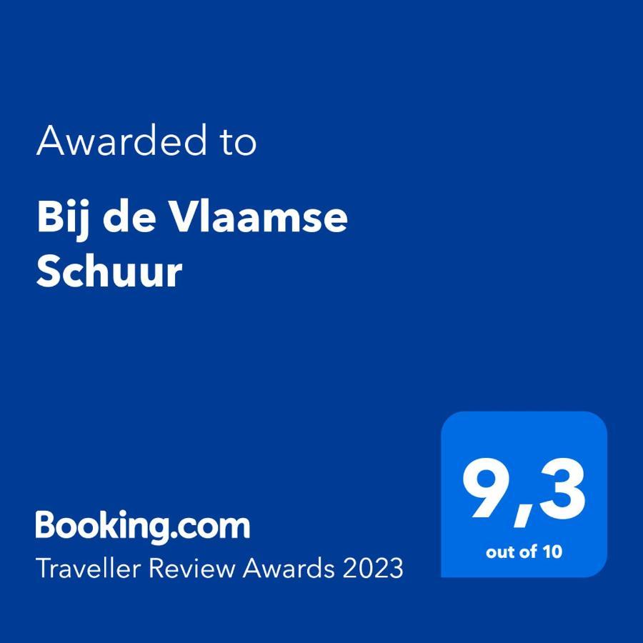 Bij De Vlaamse Schuur Daire Wagenberg Dış mekan fotoğraf